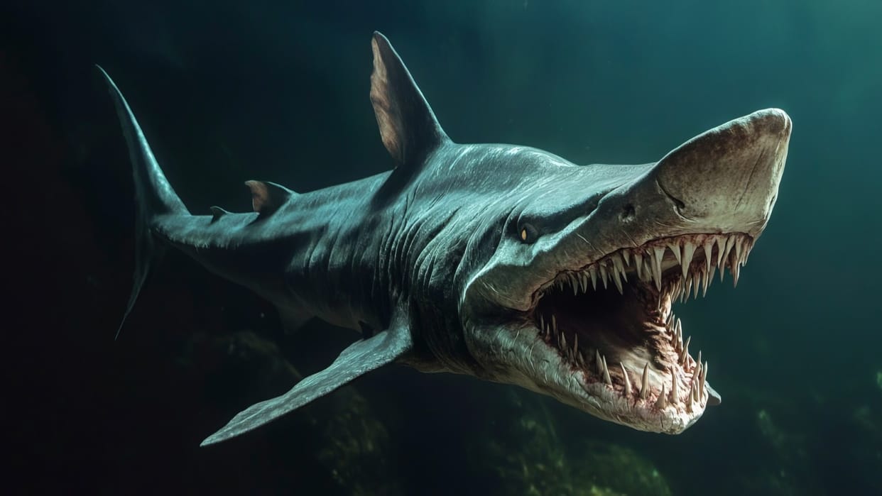 Surprise shark caught on camera for first time in Antarctica's near-freezing deep