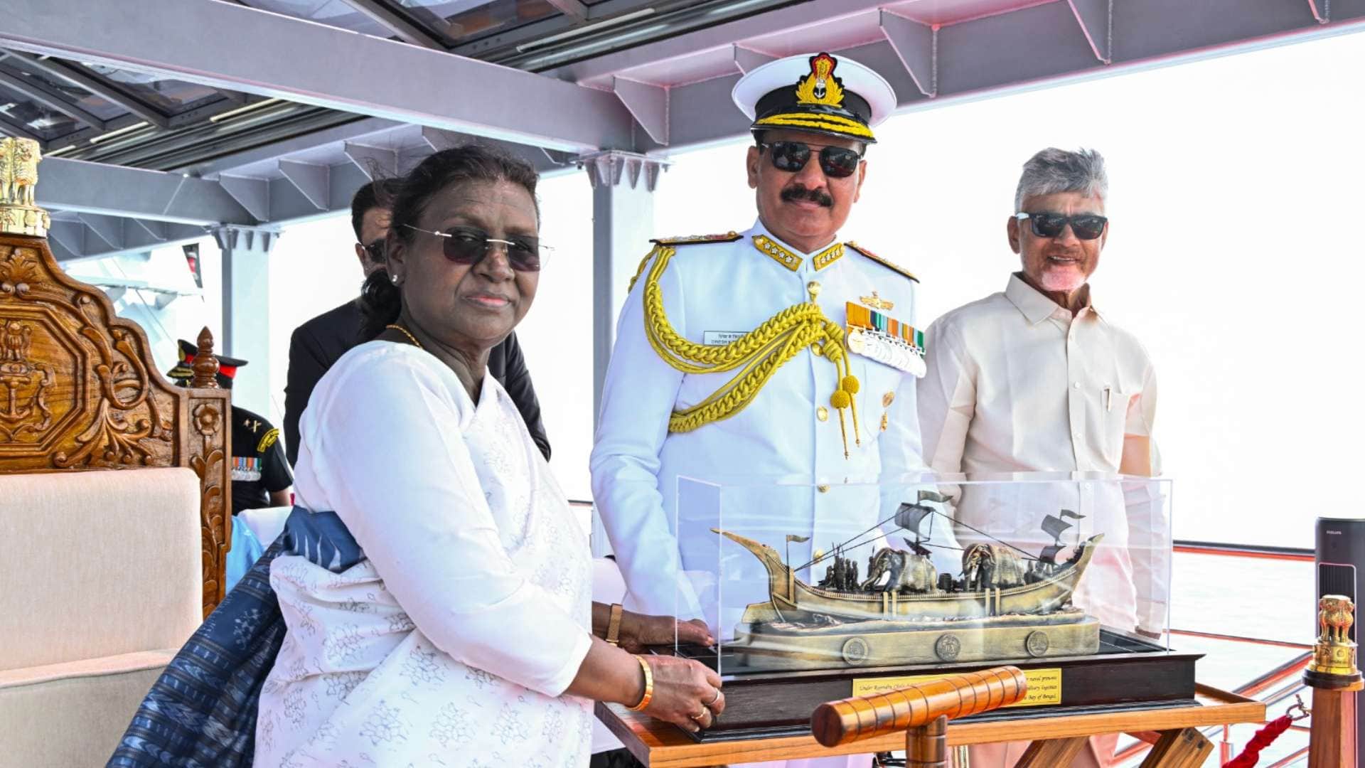 Indian Navy roars in Visakhapatnam 70+ countries witness India maritime might at IFR 2026 Murmu observes
