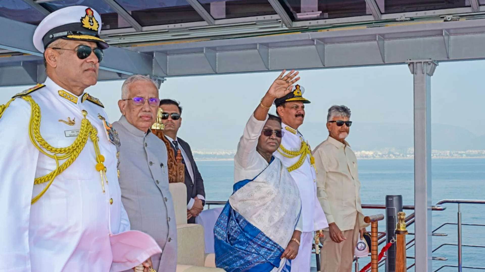Indian Navy roars in Visakhapatnam 70+ countries witness India maritime might at IFR 2026 Murmu observes