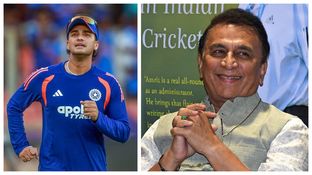 Former India captain Sunil Gavaskar said he was surprised to see Abhishek Sharma play a defensive stroke
