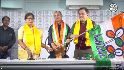West Bengal BJP MLA Bishnu Prasad Sharma joins TMC
