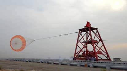 gaganyaan mission drdo successful drogue parachute test tbrl chandigarh rtrs isro