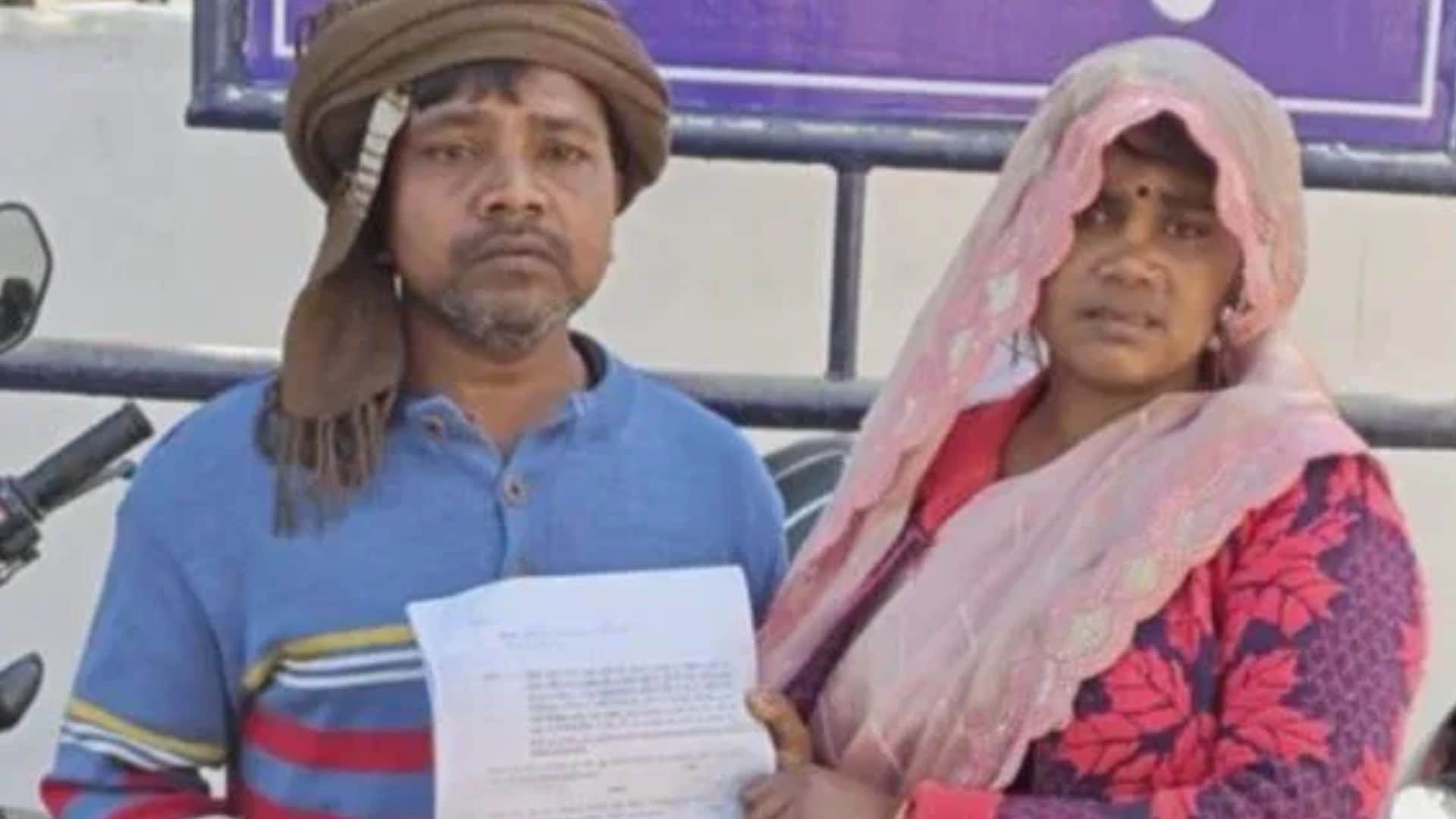 एसपी को ज्ञापन सौंपने आया शिवधनी। 