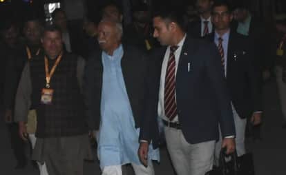 UP: Sangh chief Mohan Bhagwat reached Meerut, players from 28 districts including Suresh Raina will come