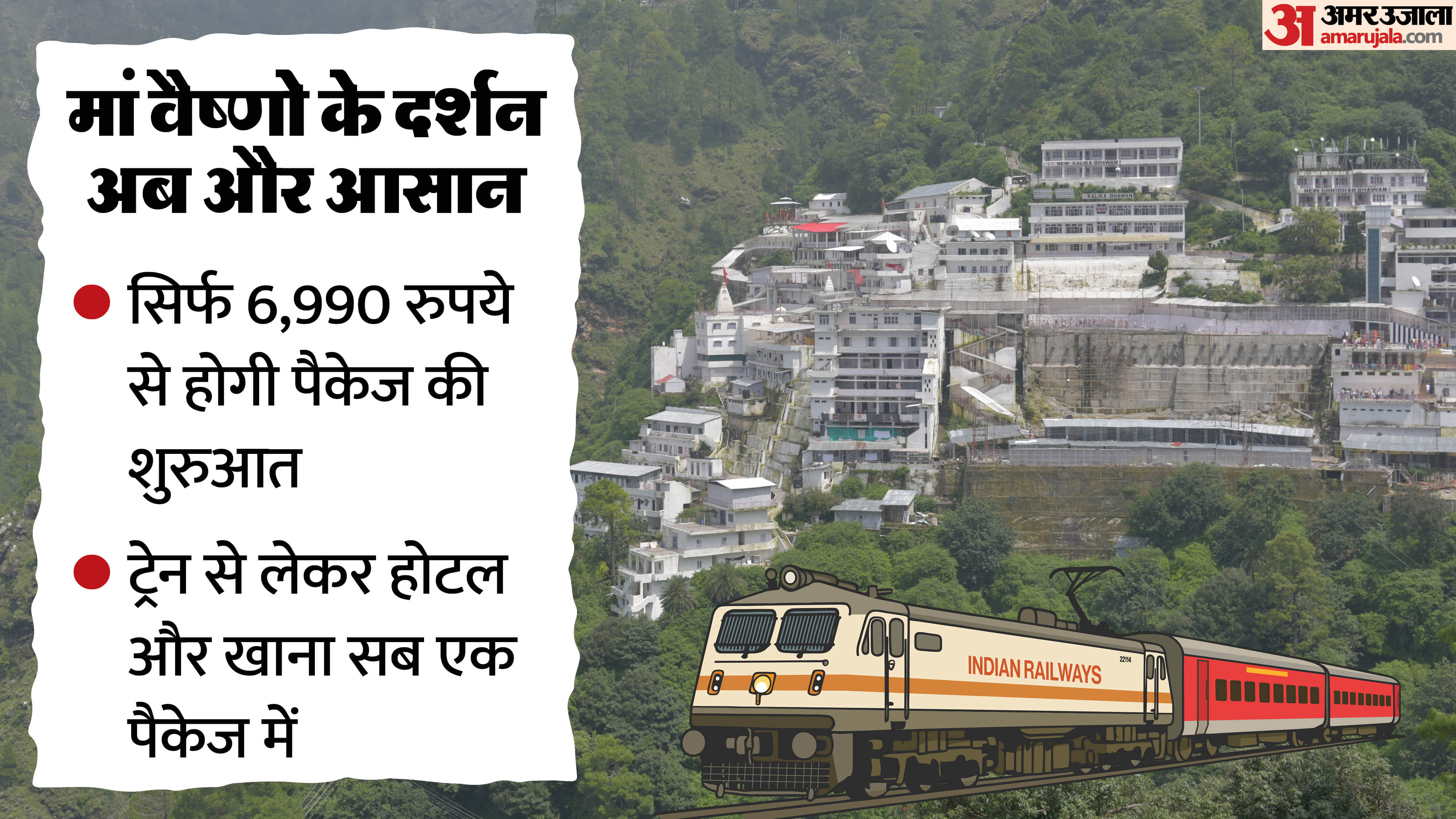 mata vaishno devi yatra IRCTC tour packages from delhi full budget plan