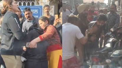 wife caught her husband in an objectionable condition in Jalandhar see video