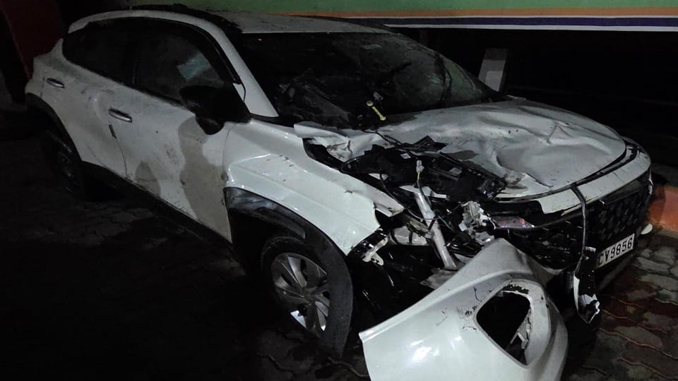 Tragic Accident in Mathura: Car Falls into Canal After Collision Four Youths Killed on Spot