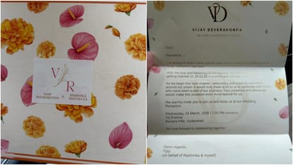 Rashmika Mandanna Vijay Deverakonda Wedding Invitation Box Video Viral Know What Is Inside This Hamper