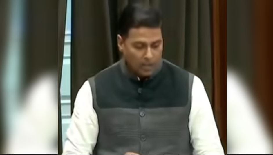 mla sachin yadav raised galgotias university issue in uttar pradesh Assembly