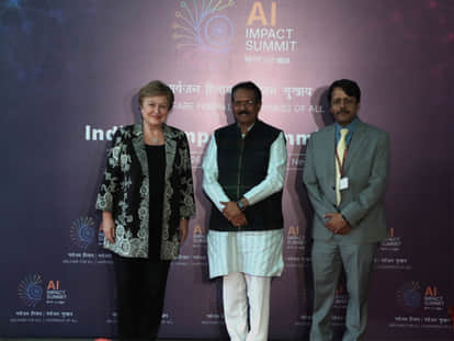 IMF chief Kristalina Georgieva  says India is fortunate that its youth are embracing AI