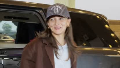 Alia Bhatt spotted at Mumbai airport before going to London she will be presenter at BAFTAs 2026