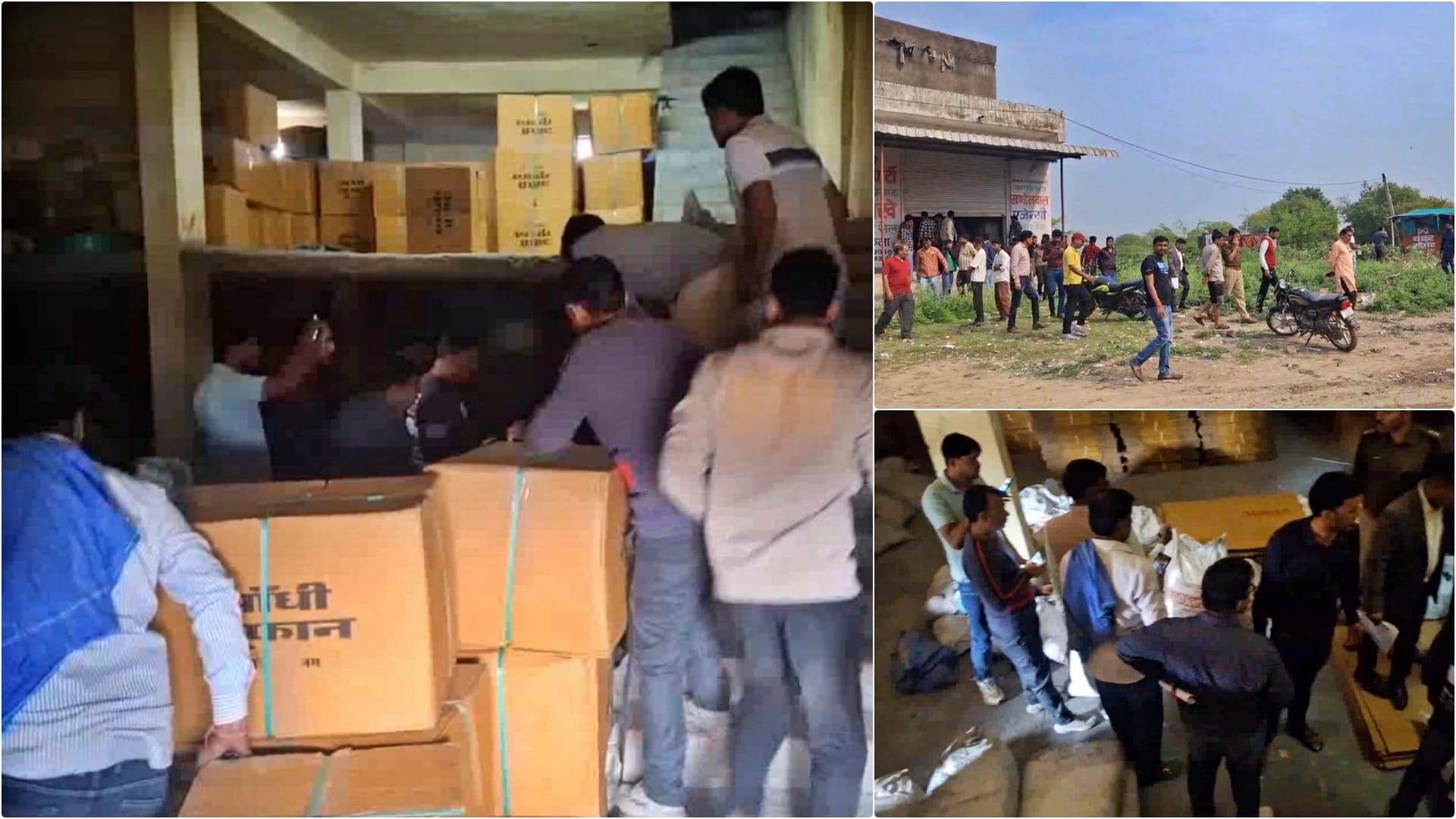बारां में अवैध पटाखा फैक्टरी का भंडाफोड़