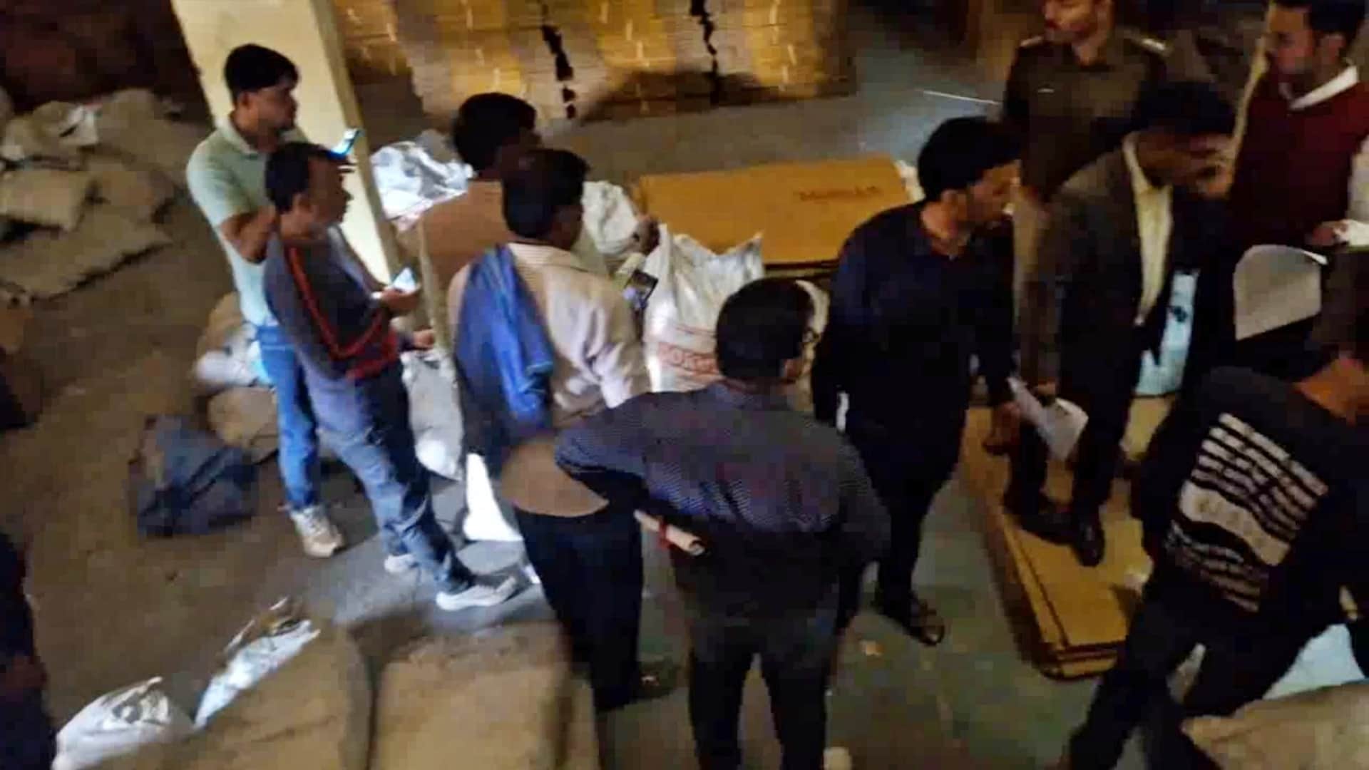 Baran Illegal firecracker factory busted gunpowder worth Rs 10 crore 1000 quintals of firecrackers recovered