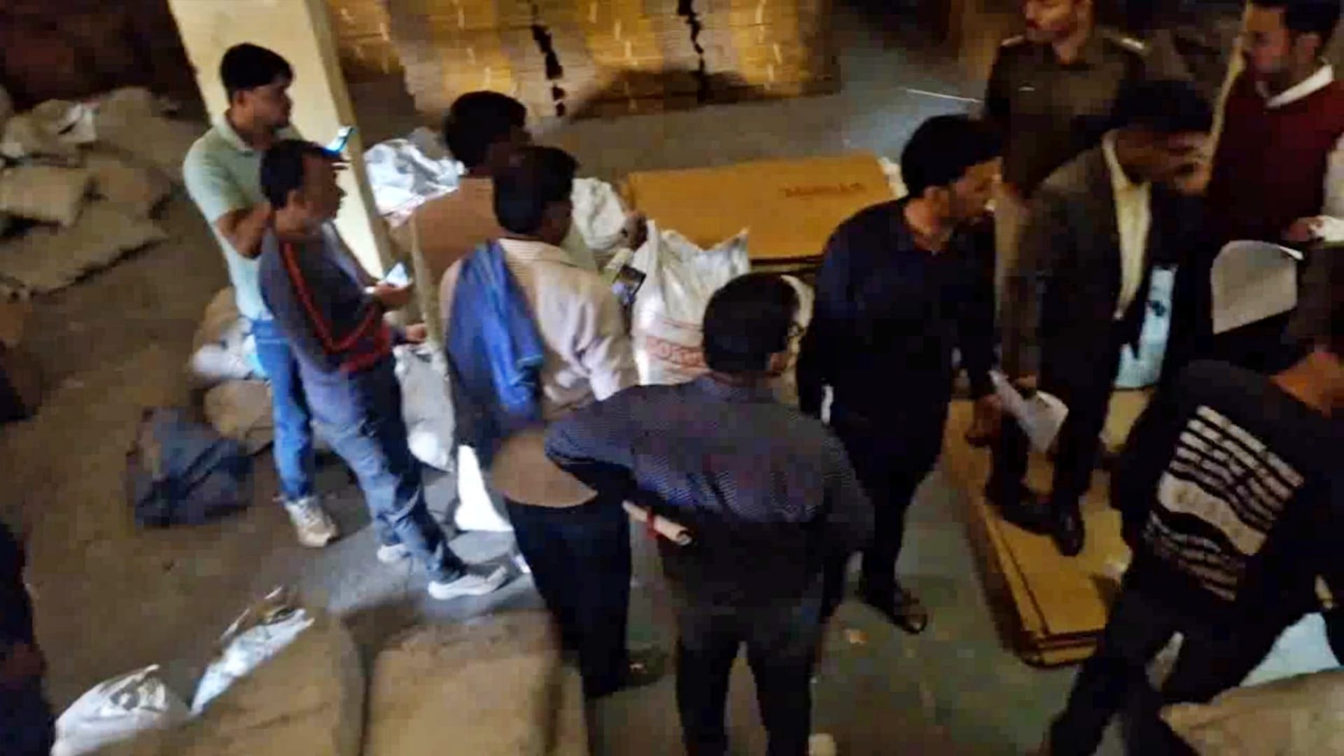 Baran Illegal firecracker factory busted gunpowder worth Rs 10 crore 1000 quintals of firecrackers recovered