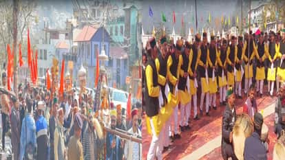 Baba Bhootnath's second and final procession was taken out in a royal style