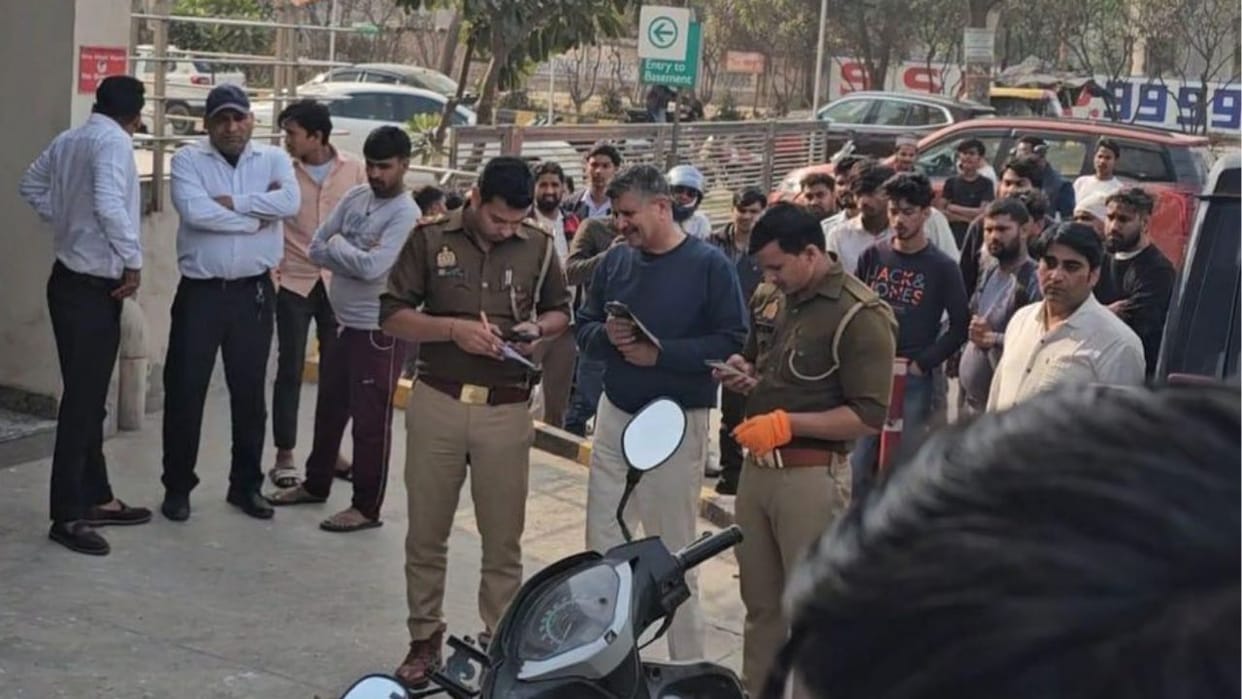 B Tech student commits suicide by jumping from 20th floor in Paramount Golf Forest Society in Greater Noida