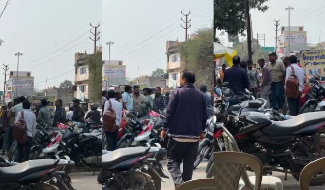 Orai Two groups clashed after a woman was teased the ruckus continued for hours in the presence of police