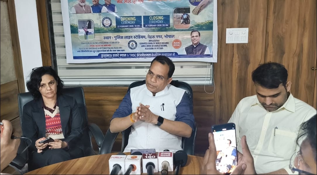 Divyangjan will play cricket for 100 hours: National Divyang Cricket Sports Festival from 22nd to 26th Februar