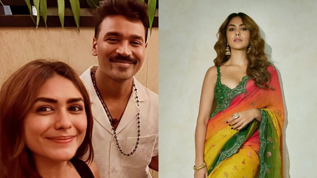 Why Dhanush Attended Son Of Sardaar 2 Screening explain Mrunal Thakur