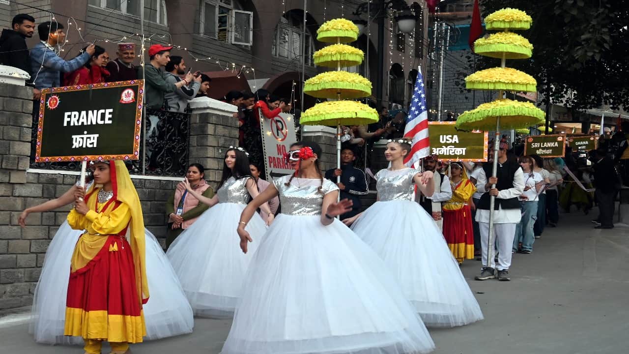 International Mahashivratri Festival: Cultural parade in Mandi showcases culture from across the country abroa