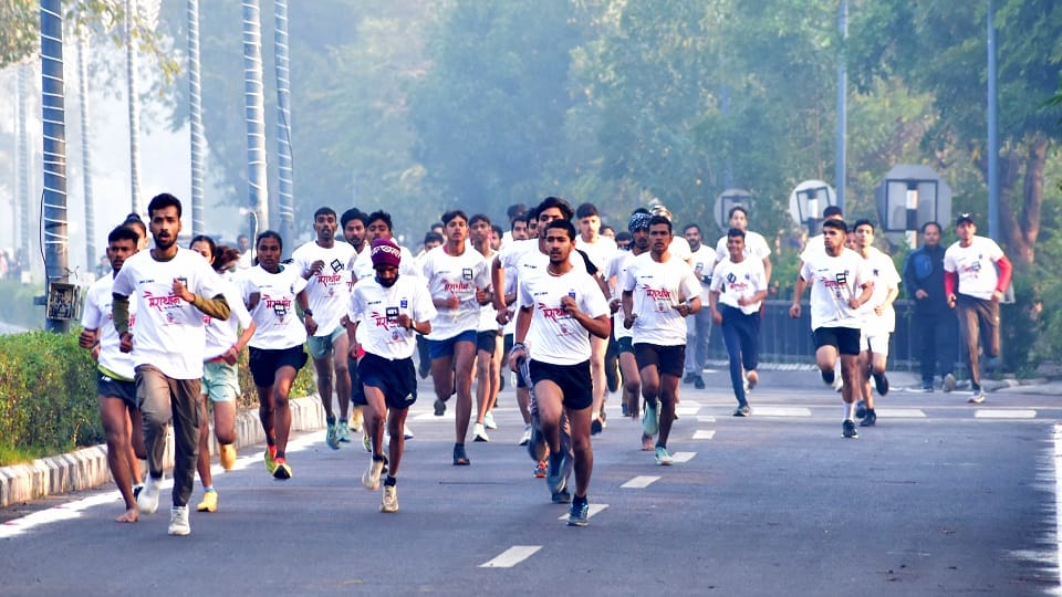 Amar Ujala Marathon in Aligarh