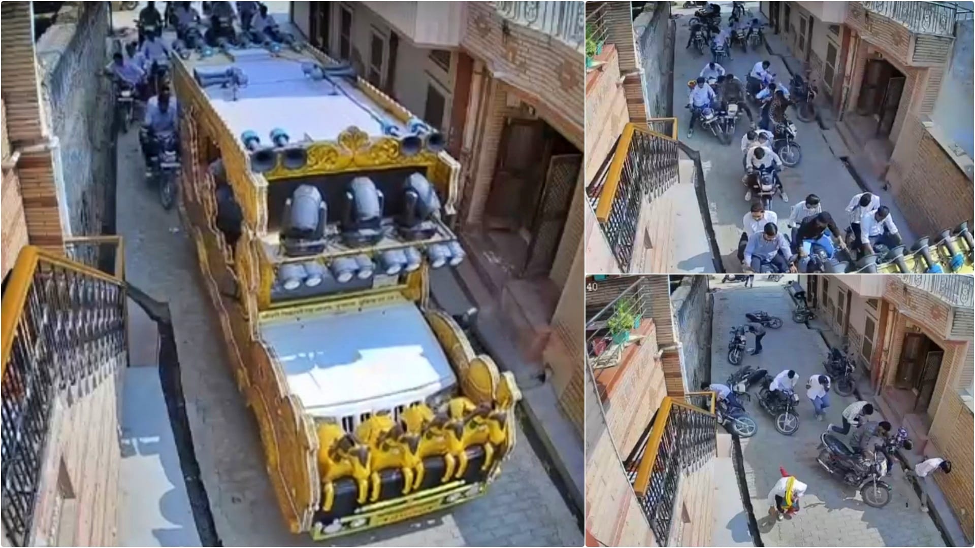 डीजे की धुन से भड़की मधुमक्खियों ने किया बारातियों पर हमला