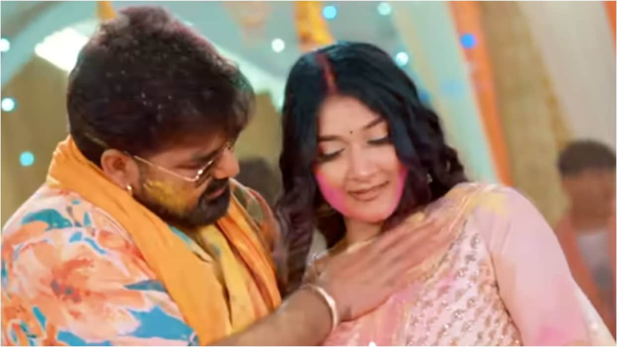 Power Star Pawan Singh and Shivani Singh Holi Special Bhojpuri Song satrangi Salwarwa Released