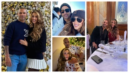 Who is Shikhar Dhawan wife Sophie Shine Indian Batter shares images of wedding see