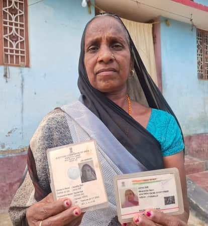 Sharda Devi, a 104-year-old woman, is considered 'elderly' on government records, but in reality