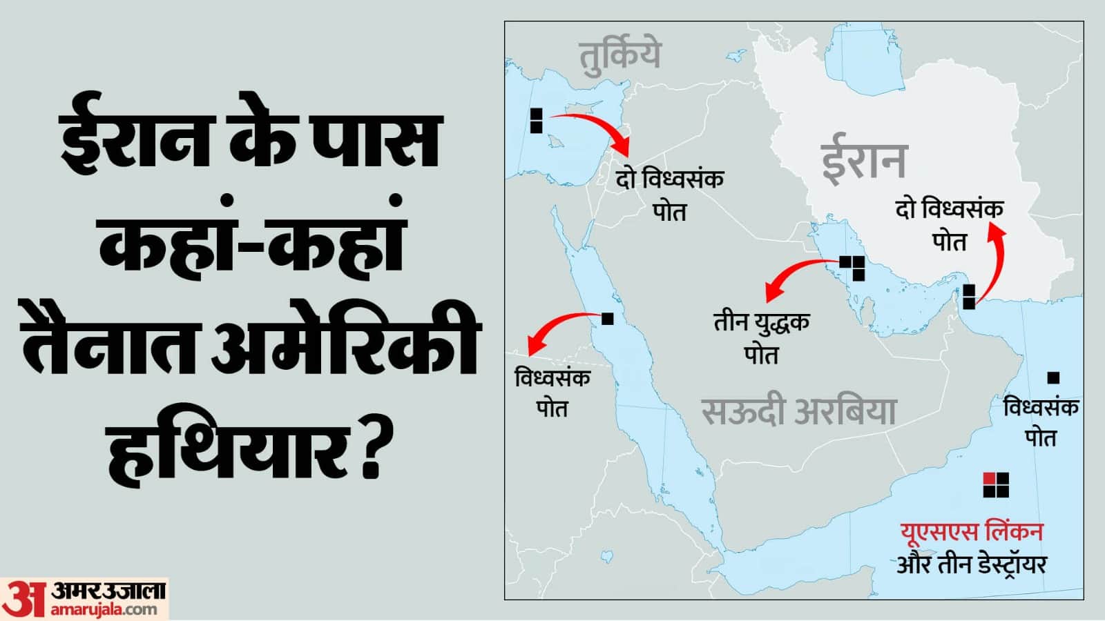 अमेरिका और ईरान में लगातार बढ़ रहा तनाव।