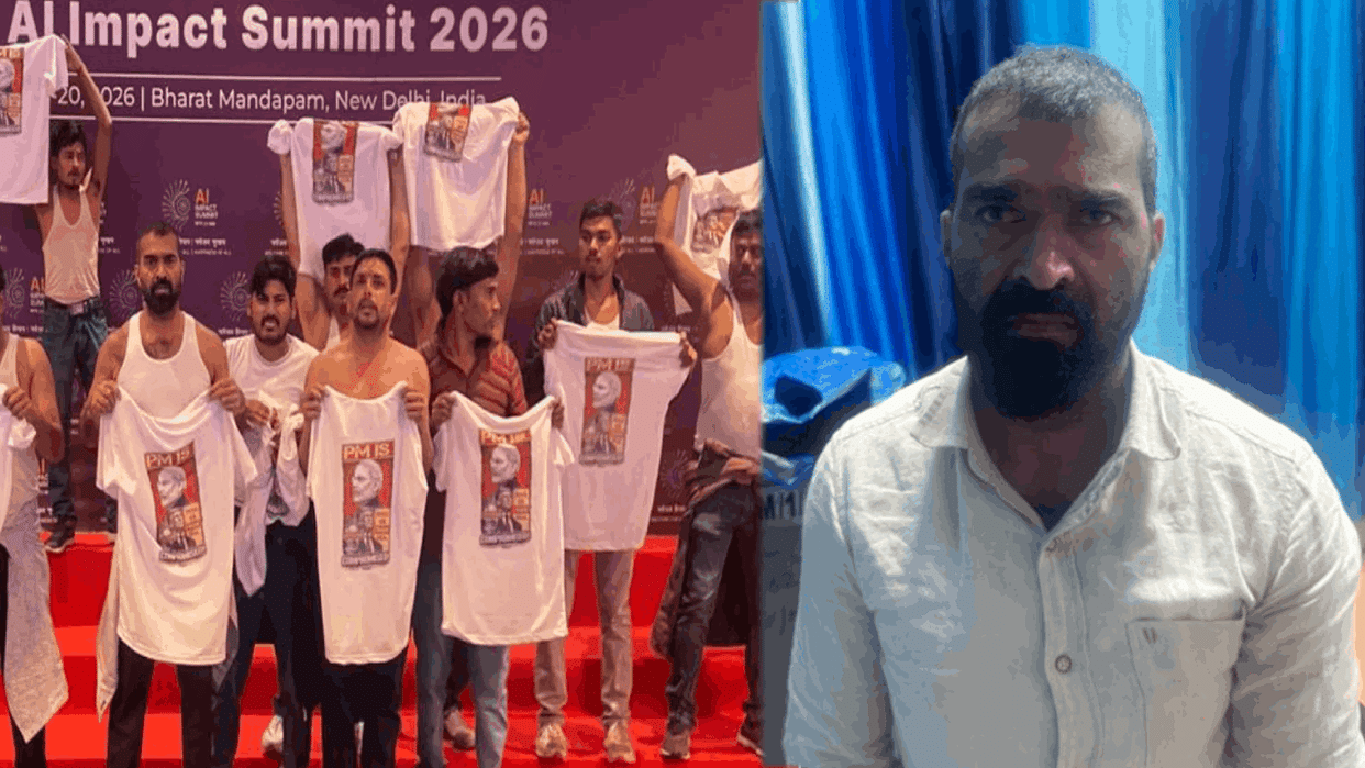 Delhi Police takes action against protest at AI Summit and four Youth Congress workers arrested