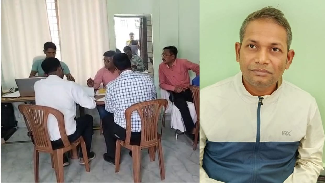 ACB caught food inspector taking bribe of Rs 90 thousand in Bilaspur
