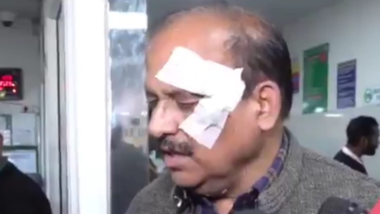 Primary Education Director assaulted in Directorate of Education BJP to seek explanation from MLA Umesh Sharma