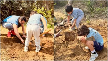 kareena kapoor khan celebrated son jeh 5th birthday by planting trees shares unseen photos