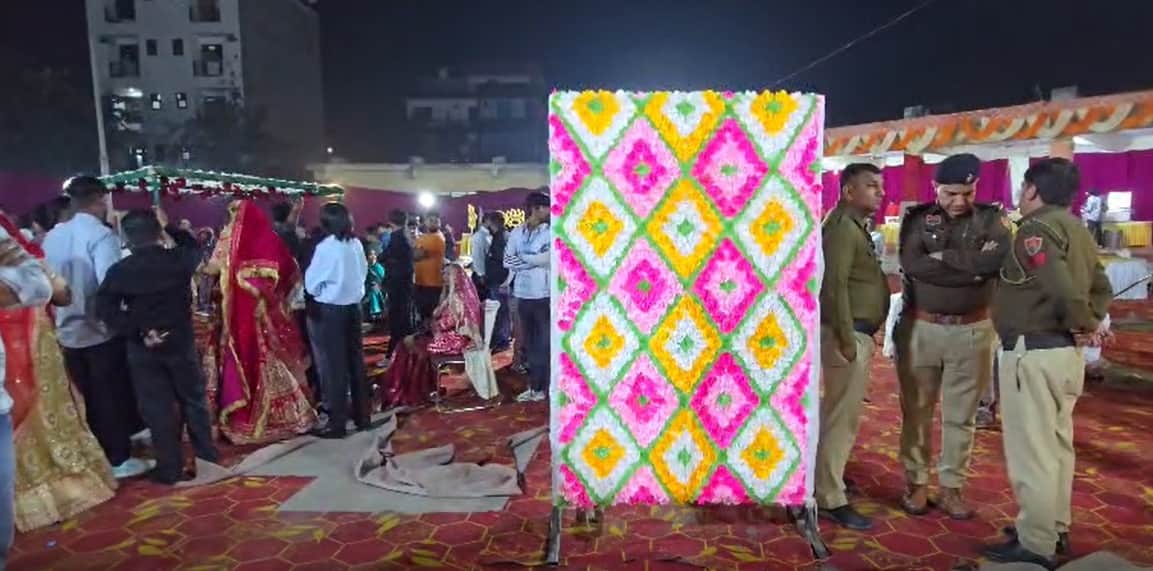 wedding guests attacked with sticks and rods dispute over parking vehicle In Gurugram