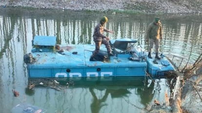 CRPF bunker collapses into river in Srinagar, seven soldiers injured
