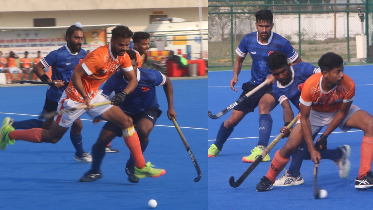 Varanasi Sports News of Olympian Lalit Upadhyay leads UP Police to victory in hockey competition