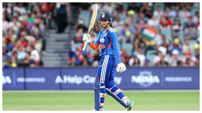 Smriti Mandhana climbed to the top of the ICC Women's ODI Batting Rankings Harmanpreet in top 10
