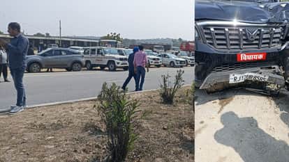 Rajasthan: Former Sarpanch dies after being hit by Scorpio with MLA written on it news in hindi