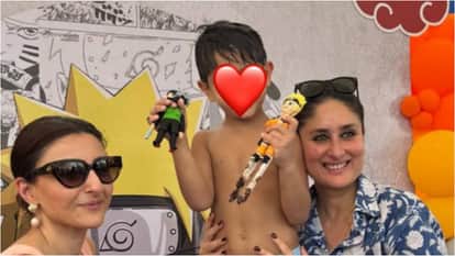 Kareena Kapoor and Saif Ali Khan younger son Jeh Turns Five actress soha ali khan extend wishes with photos
