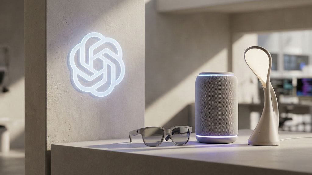 OpenAI Plans AI Smart Speaker, Glasses and Lamp as It Expands Beyond Software