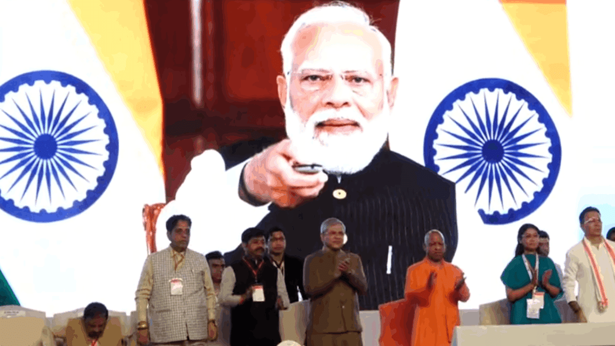 PM Narendra Modi Lay Foundation Stone of a Semiconductor Unit in Greater Noida Updates