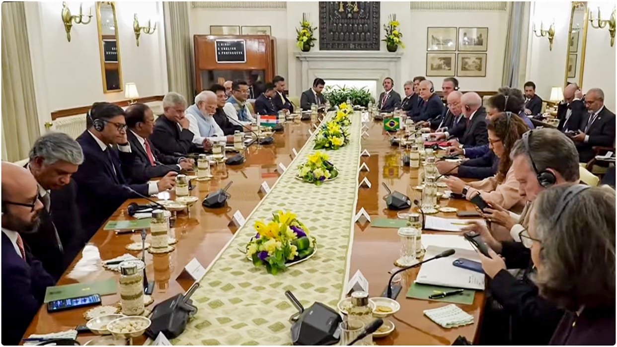 Brazil President India Visit LIVE: Lula da Silva welcomed at Rashtrapati Bhavan; Meeting with PM modi, Updates