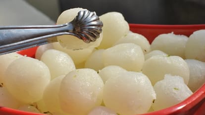 रसगुल्ला।