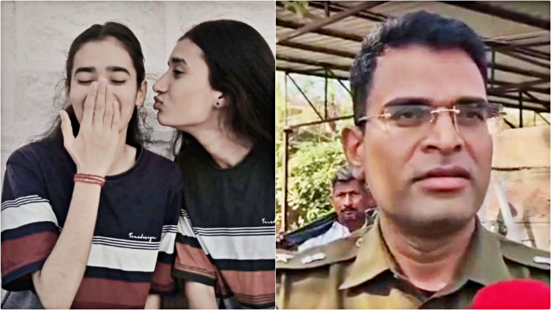 शादी वाले दिन सगी बहनों की मौत, जानकारी देते पुलिस अधिकारी