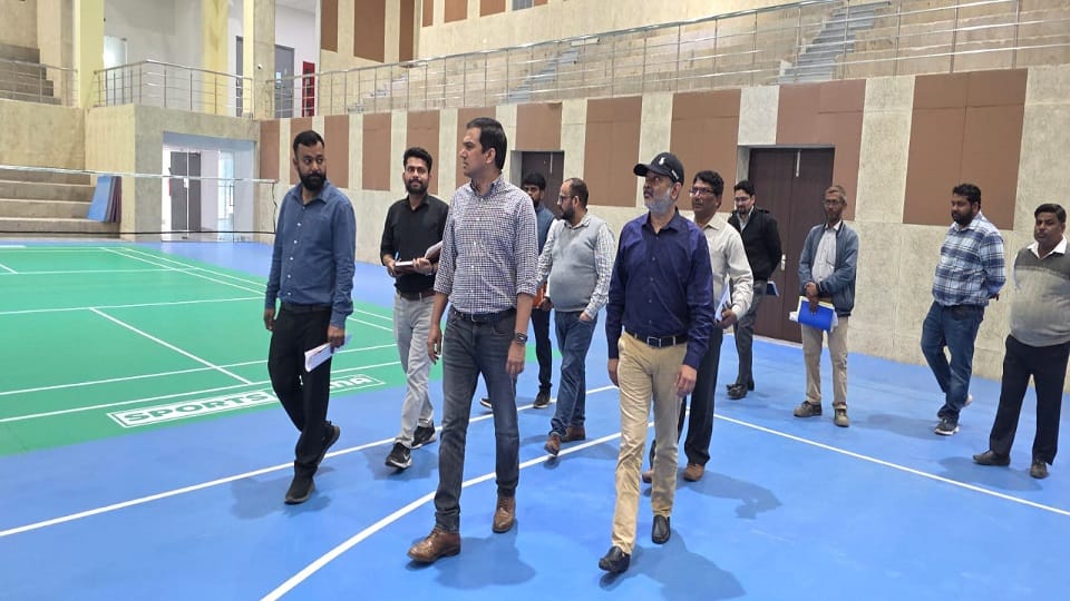Construction of sports complex in Aligarh