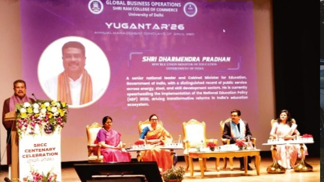 India Must Move Towards a Sovereign AI Ecosystem, Says Dharmendra Pradhan at SRCC Conclave