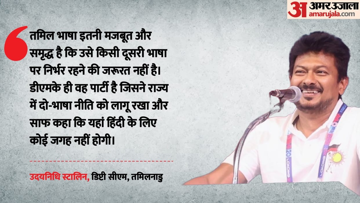 Tamil Nadu dycm Udhayanidhi Stalin Says- Periyar’s first anti-Hindi agitation took place in 1937–38.