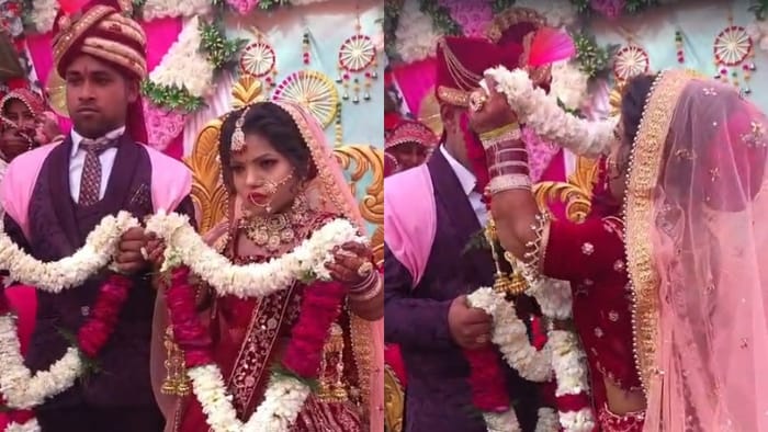 A three foot tall man and two foot seven inch girl got married in Hapur