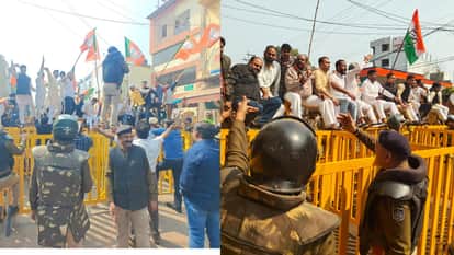 BJP-Congress clashes: Workers of both parties face off in Gwalior over AI Summit protest